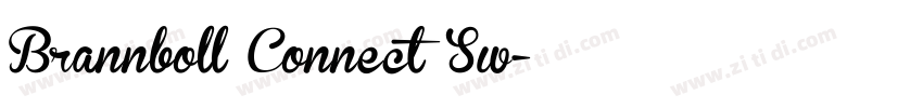Brannboll Connect Sw字体转换